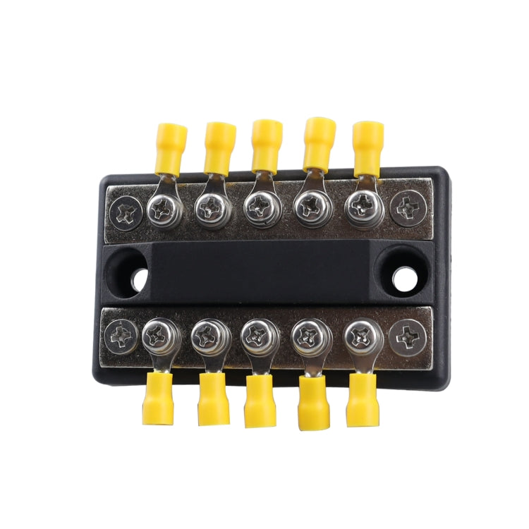 CP-4002 100A 48V RV Yacht Modified Double Row 5-way Busbar with 10pcs Terminals - free shipping - PMC TechLife - Order now!