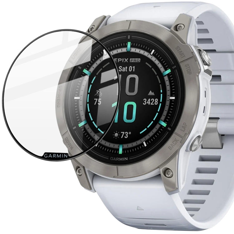 For Garmin Epix Pro 51mm imak HD High Transparent Wear-resistant Watch Screen Protective Film