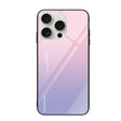 For iPhone 16 Pro Max Colorful Painted Glass Phone Case(Purple Sky) - iPhone 16 Pro Max Cases by PMC TechLife | Online Shopping South Africa | PMC TechLife | Buy Now Pay Later Mobicred