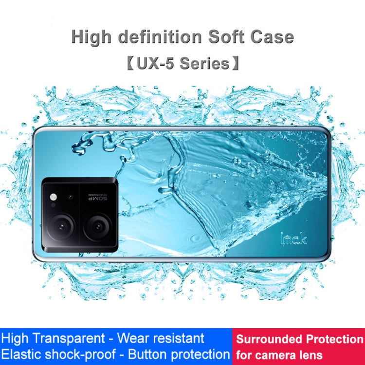For Xiaomi Redmi K60 Ultra 5G imak UX-5 Series Transparent Shockproof TPU Protective Case(Transparent) - free shipping - PMC TechLife - Order now!