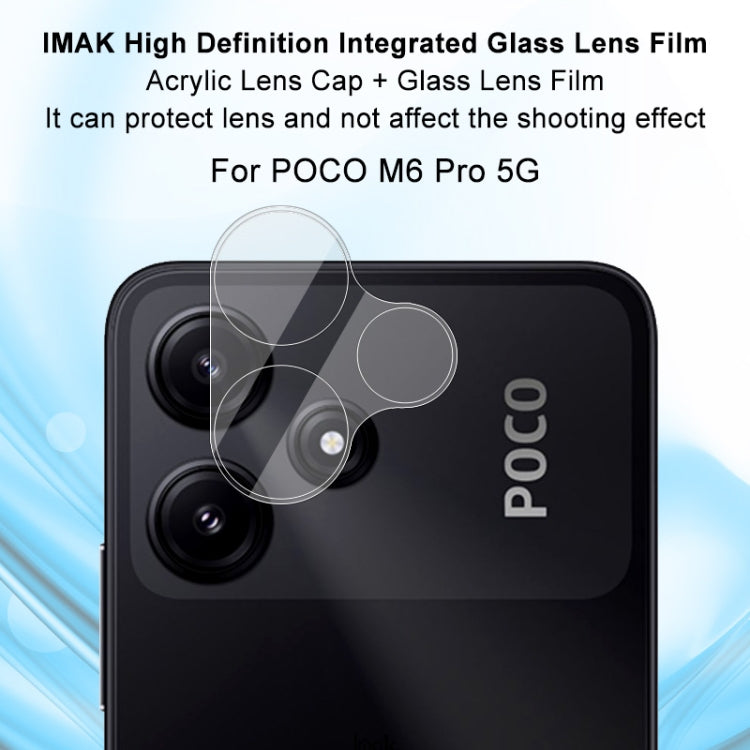 For Xiaomi Poco M6 Pro 5G imak High Definition Integrated Glass Lens Film - For Xiaomi by imak | Online Shopping South Africa | PMC TechLife | Buy Now Pay Later Mobicred