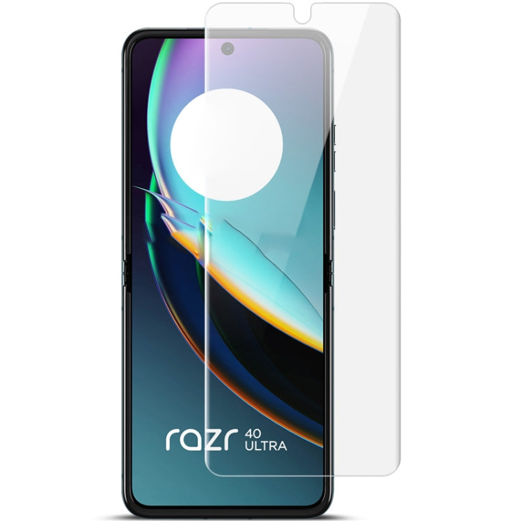 For Motorola Razr 40 Ultra 1 Sets imak Curved Full Screen Hydrogel Film Front + Back Film Set