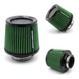 XH-UN077-079 Car High Flow Cold Cone Engine Air Intake Filter, Size:101mm(Green) - Air Intake System by PMC TechLife | Online Shopping South Africa | PMC TechLife | Buy Now Pay Later Mobicred