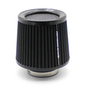 XH-UN077-079 Car High Flow Cold Cone Engine Air Intake Filter, Size:101mm(Black)