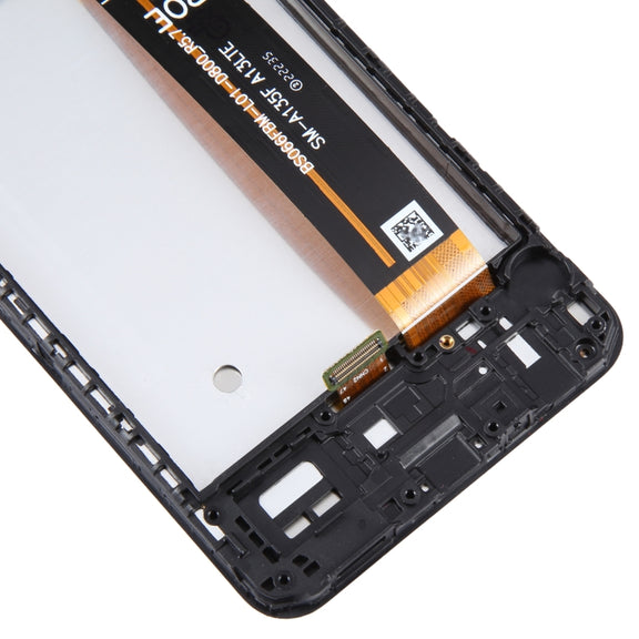 For Samsung Galaxy M13 SM-M135F Original LCD Screen Digitizer Full Assembly with Frame