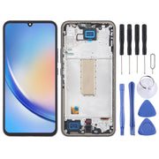 For Samsung Galaxy A34 SM-A346B Original LCD Screen Digitizer Full Assembly with Frame
