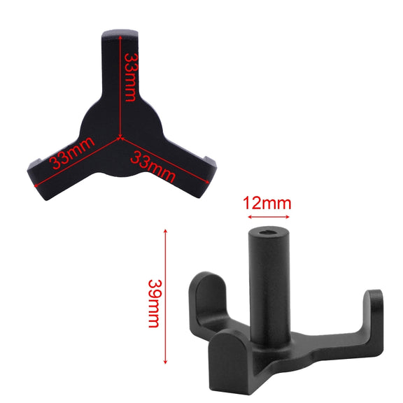 XH-6287 Car Trunk Organizer Bag Storage Aluminum Alloy Hook For Tesla Model 3 2018-2021(Black)