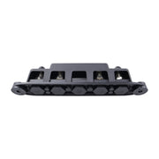 CP-4124-01 RV Yacht M8 Single Row 4-way Power Distribution Block Busbar with Cover with 300A Fuse
