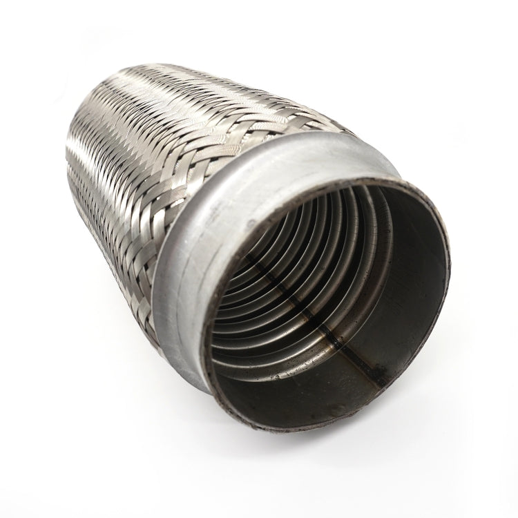 XH-6172 Car Muffler Exhaust Pipe Silencer Nozzle Stainless Steel Exhaust, Size:76mm(Silver) - Exhaust Pipes by PMC TechLife | Online Shopping South Africa | PMC TechLife | Buy Now Pay Later Mobicred