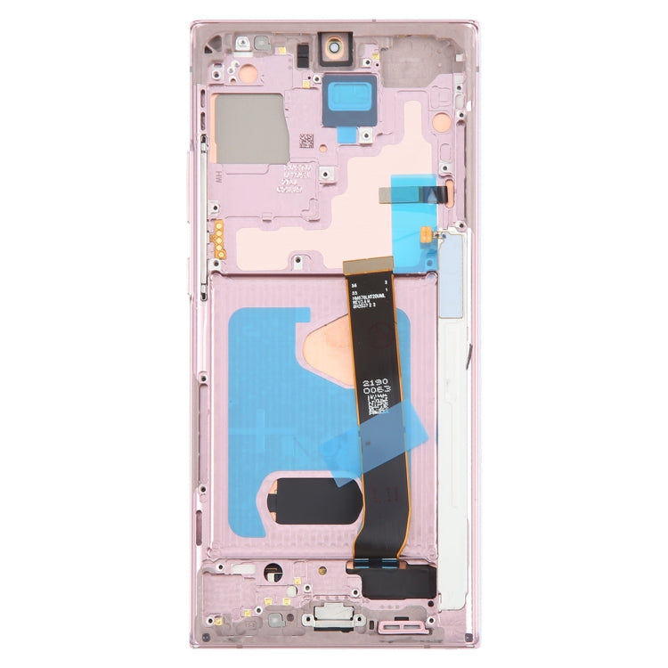 For Samsung Galaxy Note20 Ultra 5G SM-N986B 6.78 inch OLED LCD Screen Digitizer Full Assembly with Frame (Gold) - free shipping - PMc TechLife - Order now!