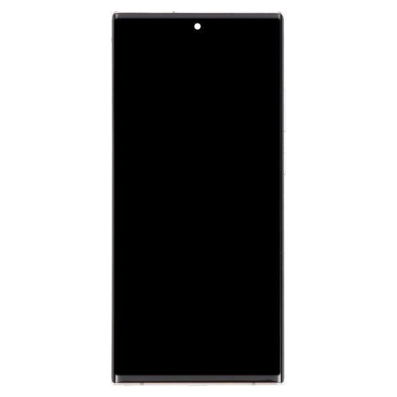 For Samsung Galaxy Note20 Ultra 5G SM-N986B 6.78 inch OLED LCD Screen Digitizer Full Assembly with Frame (Silver)