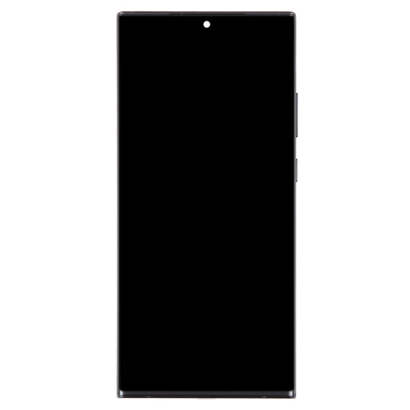 For Samsung Galaxy Note20 Ultra 5G SM-N986B 6.78 inch OLED LCD Screen Digitizer Full Assembly with Frame(Black)