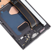 For Samsung Galaxy Note20 Ultra 5G SM-N986B 6.78 inch OLED LCD Screen Digitizer Full Assembly with Frame(Black)