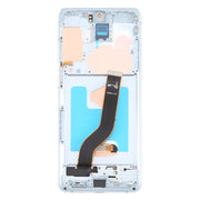 For Samsung Galaxy S20+ 4G/5G SM-G985/986 6.67 inch OLED LCD Screen Digitizer Full Assembly with Frame (Blue)