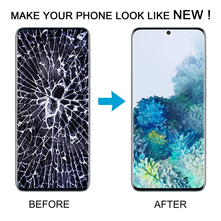 For Samsung Galaxy S20+ 4G/5G SM-G985/986 6.67 inch OLED LCD Screen Digitizer Full Assembly with Frame (Blue)