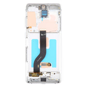 For Samsung Galaxy S20+ 4G/5G SM-G985/986 6.67 inch OLED LCD Screen Digitizer Full Assembly with Frame (Silver)
