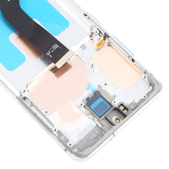For Samsung Galaxy S20+ 4G/5G SM-G985/986 6.67 inch OLED LCD Screen Digitizer Full Assembly with Frame (Silver)