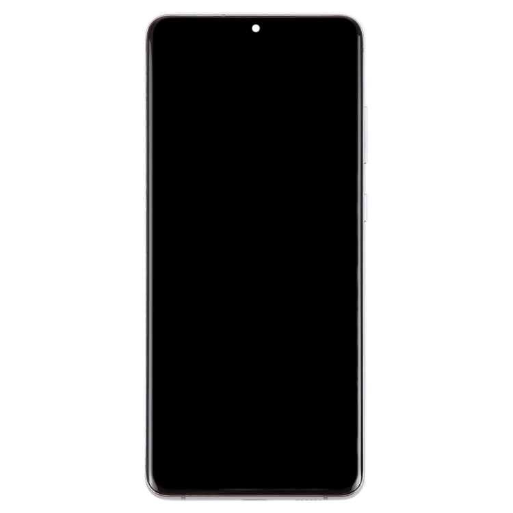 For Samsung Galaxy S20 Ultra 4G/5G SM-G988 6.67 inch OLED LCD Screen Digitizer Full Assembly with Frame (Grey)