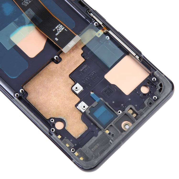 For Samsung Galaxy S20 Ultra 4G/5G SM-G988 6.67 inch OLED LCD Screen Digitizer Full Assembly with Frame(Black)