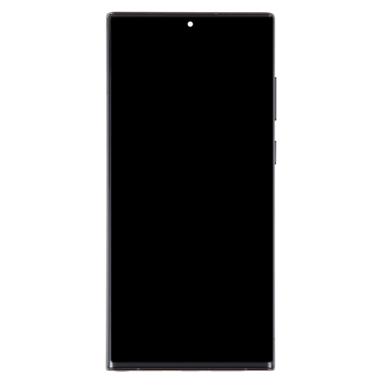 For Samsung Galaxy S22 Ultra 5G SM-S908B 6.78 inch EU Version OLED LCD Screen Digitizer Full Assembly with Frame(Black) - free shipping - PMc TechLife - Order now!