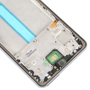 For Samsung Galaxy A73 5G SM-A736B OLED LCD Screen Digitizer Full Assembly with Frame(Black)