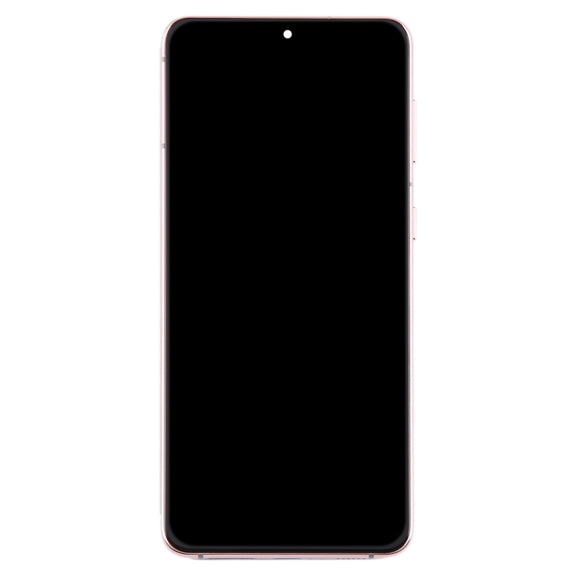 For Samsung Galaxy S21+ 5G SM-G996B 6.67 inch 6.67 inch OLED LCD Screen Digitizer Full Assembly with Frame(Pink)