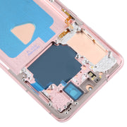 For Samsung Galaxy S21+ 5G SM-G996B 6.67 inch 6.67 inch OLED LCD Screen Digitizer Full Assembly with Frame(Pink)