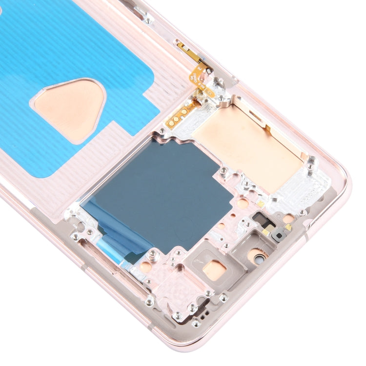 For Samsung Galaxy S21+ 5G SM-G996B 6.67 inch 6.67 inch OLED LCD Screen Digitizer Full Assembly with Frame (Gold)