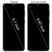 For Samsung Galaxy S21+ 5G SM-G996B 6.67 inch 6.67 inch OLED LCD Screen Digitizer Full Assembly with Frame(Black)