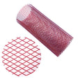 XH-6013 100x33cm Universal Car Grill Mesh Aluminum Alloy Grille Insert Bumper, Type:Small Hole(Red) - Front Grille Decoration Strip by PMC TechLife | Online Shopping South Africa | PMC TechLife | Buy Now Pay Later Mobicred