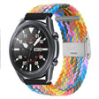 For Huawei Watch 4 / 4 Pro Nylon Braided Metal Buckle Watch Band(Z Heart Purple) - Watch Bands by PMC TechLife | Online Shopping South Africa | PMC TechLife
