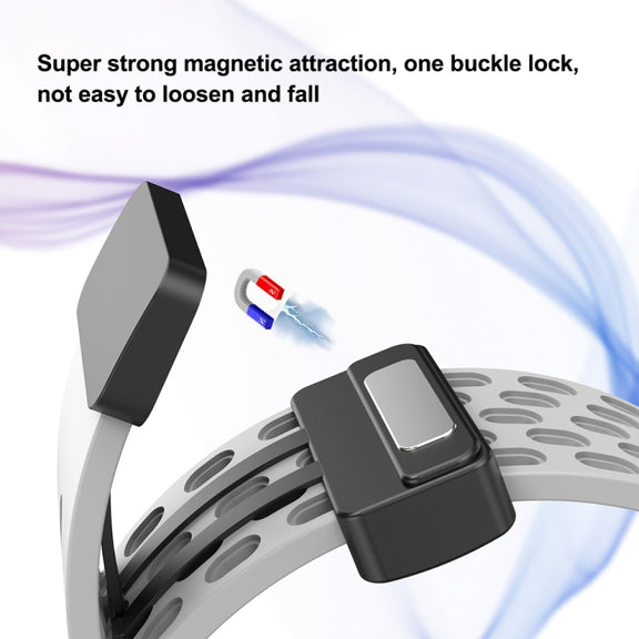 For Huawei Watch 4 / 4 Pro Magnetic Clasp Silicone Watch Band(Black)