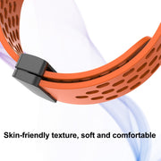 For Huawei Watch 4 / 4 Pro Magnetic Clasp Silicone Watch Band(Starlight)