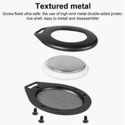 Anti-lost Tracker Positioning Alloy Protective Case For AirTag(White)