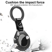 Anti-lost Tracker Positioning Alloy Protective Case For AirTag(Black)