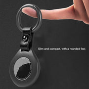 Anti-lost Tracker Positioning Alloy Protective Case For AirTag(Black)