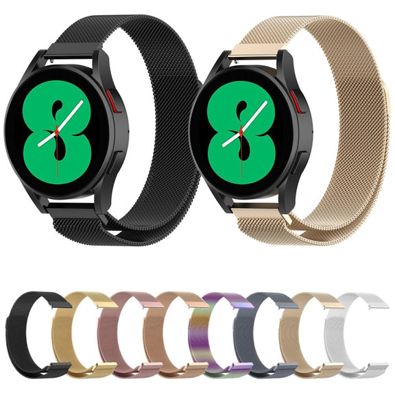 For Huawei Watch 4 / 4 Pro Milan Magnetic Metal Watch Band(Colorful)