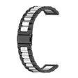 For Huawei Watch 4 / 4 Pro Three Bead Stainless Steel Watch Band(Black Silver) - free shipping - PMC TechLife - Order now!