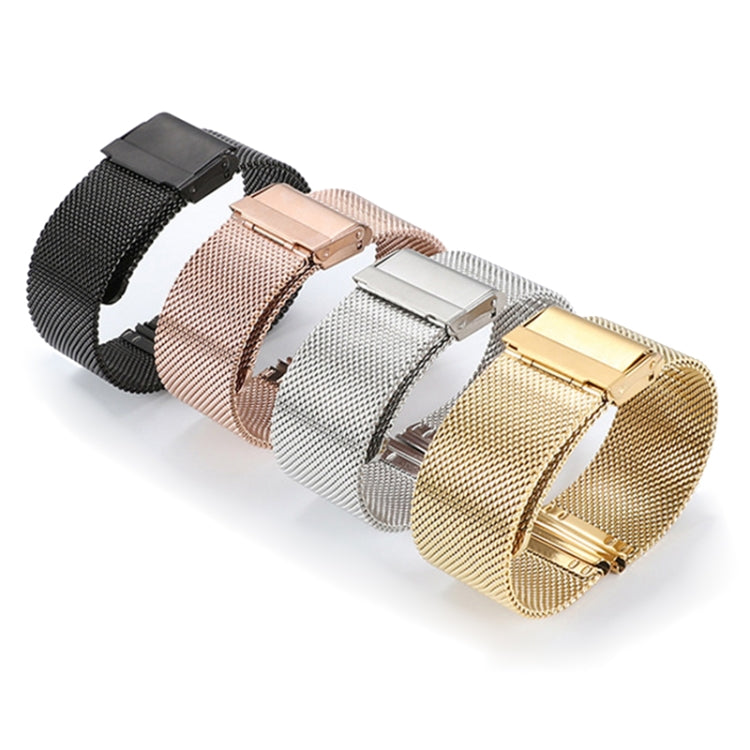 For Huawei Watch 4 / 4 Pro Milan Steel Mesh Double Buckle Watch Band(Silver)