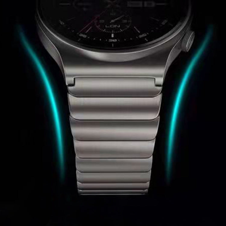 For Huawei Watch 4 / 4 Pro One Bead Stainless Steel Watch Band(Silver) - Watch Bands by PMC TechLife | Online Shopping South Africa | PMC TechLife