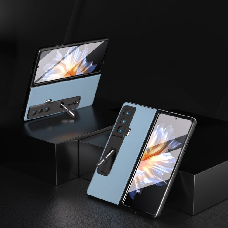 For Honor Magic Vs ABEEL Haze Texture PU Phone Case(Twilight Blue) - Honor Cases by PMC TechLife | Online Shopping South Africa | PMC TechLife | Buy Now Pay Later Mobicred