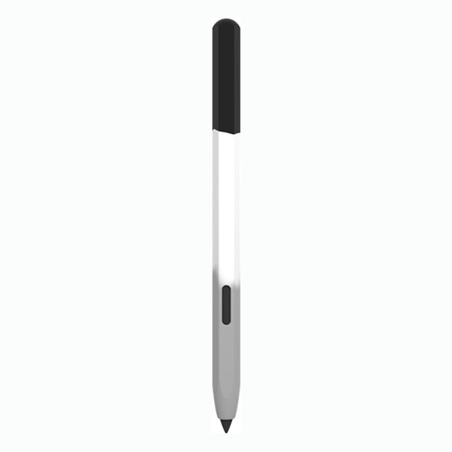 For Samsung Galaxy Tab S6 Lite LOVE MEI Rainbow Liquid Silicone Protective Pen Case(Black)
