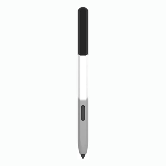 For Samsung Galaxy Tab S7 LOVE MEI Rainbow Liquid Silicone Protective Pen Case(Black)