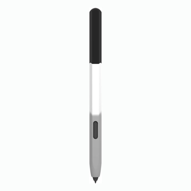 For Samsung Galaxy Tab S7 LOVE MEI Rainbow Liquid Silicone Protective Pen Case(Black)