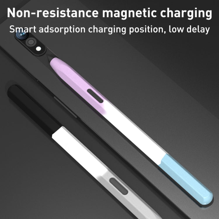 For Samsung Galaxy Tab S6 Lite LOVE MEI Rainbow Liquid Silicone Protective Pen Case(Blue) - Pencil Accessories by LOVE MEI | Online Shopping South Africa | PMC TechLife | Buy Now Pay Later Mobicred