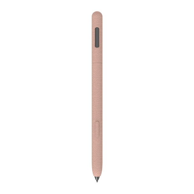 For Samsung Galaxy Tab S7 LOVE MEI Frosted Leather Texture Silicone Protective Pen Case(Pink)