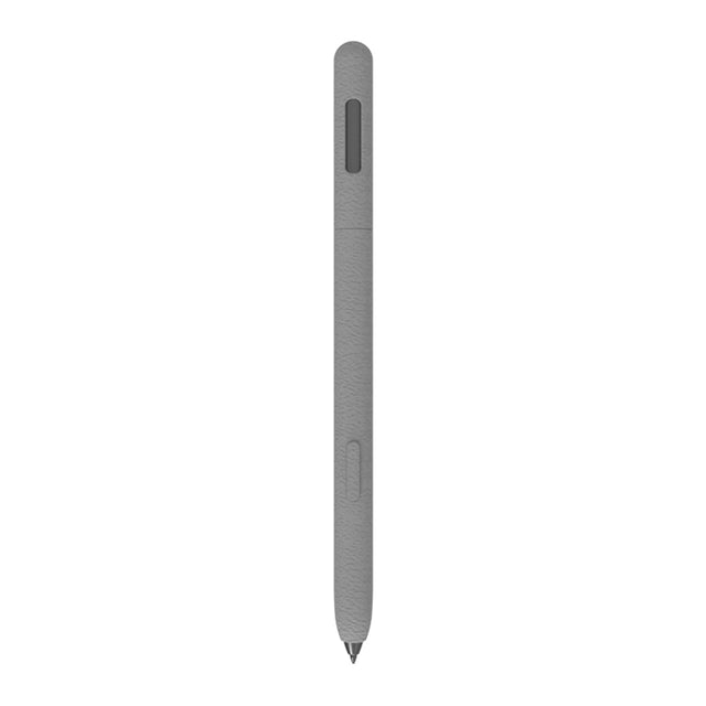For Samsung Galaxy Tab S7 LOVE MEI Frosted Leather Texture Silicone Protective Pen Case(Grey)