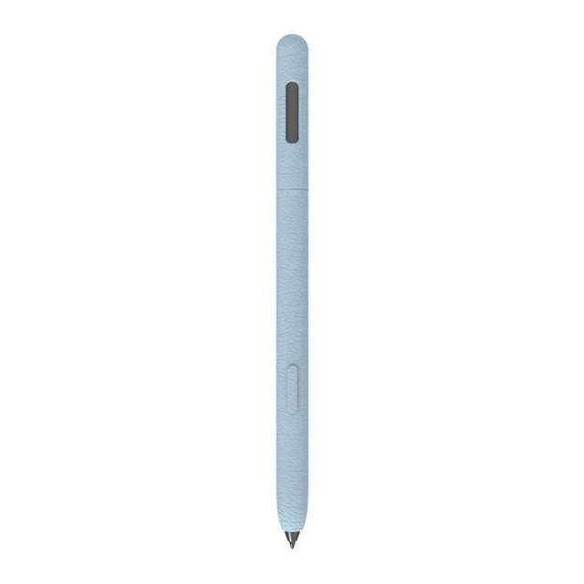 For Samsung Galaxy Tab S7 LOVE MEI Frosted Leather Texture Silicone Protective Pen Case(Blue)