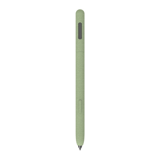 For Samsung Galaxy Tab S7 LOVE MEI Frosted Leather Texture Silicone Protective Pen Case(Green)