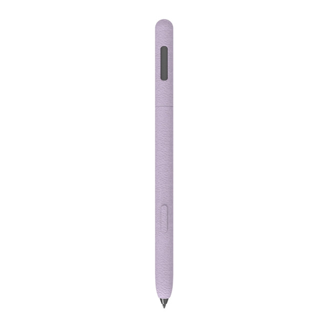 For Samsung Galaxy Tab S7 LOVE MEI Frosted Leather Texture Silicone Protective Pen Case(Purple)